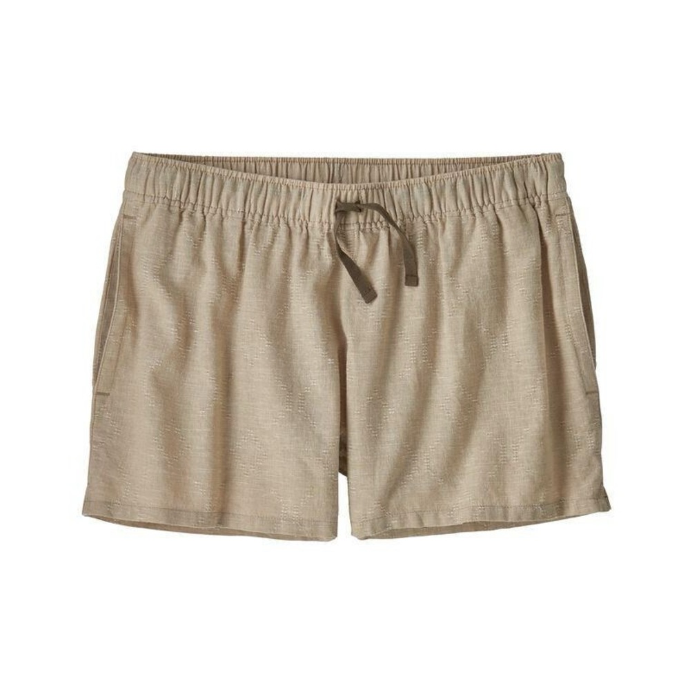 Patagonia “Island Hemp Baggy Shorts” tan casual shorts (medium)